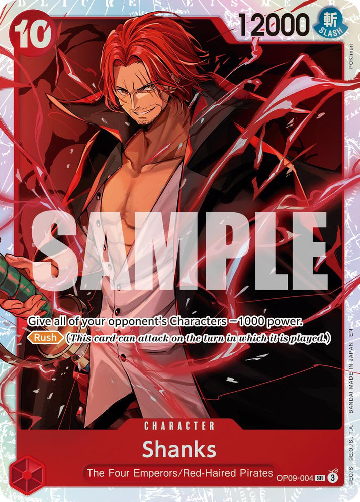 Shanks (OP09-004) (Reprint) [Premium Booster -The Best- Vol. 2]