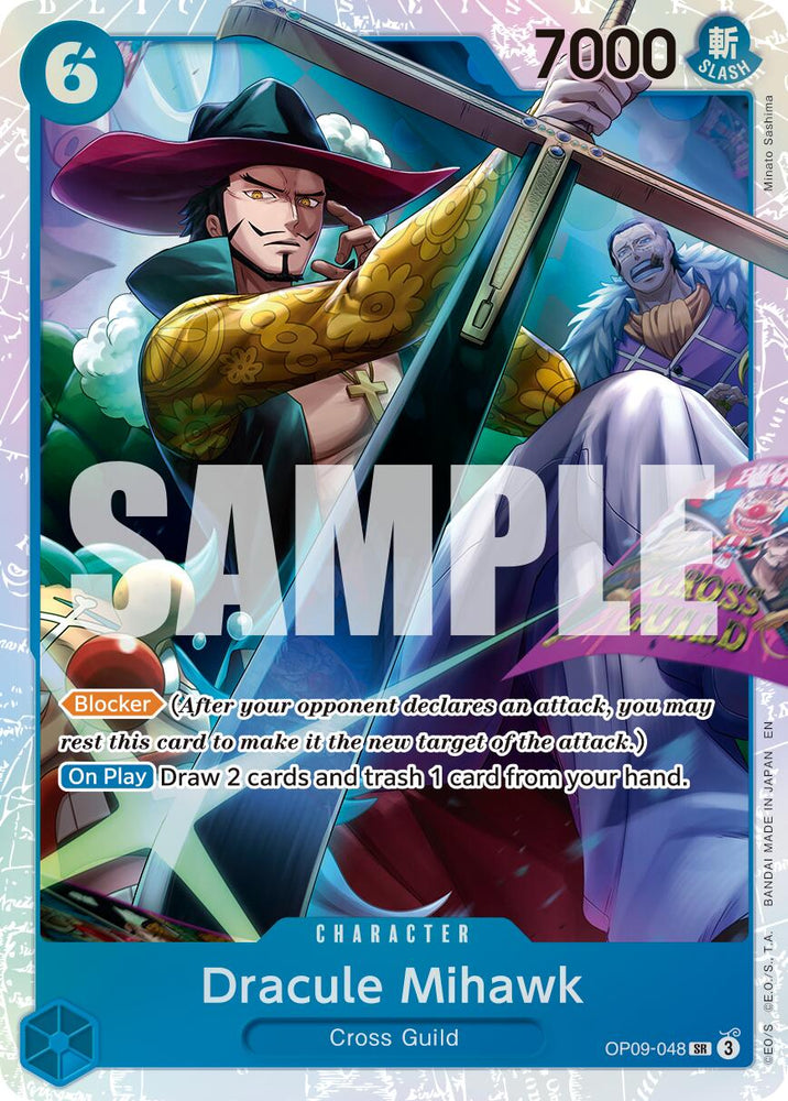 Dracule Mihawk (OP09-048) (Reprint) [Premium Booster -The Best- Vol. 2]