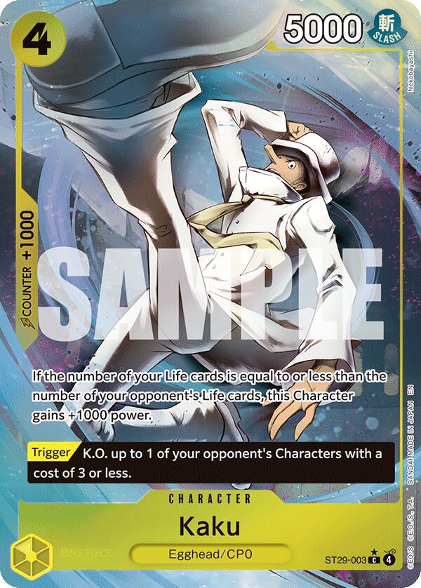 Kaku (Full Art) [Starter Deck: Egghead]