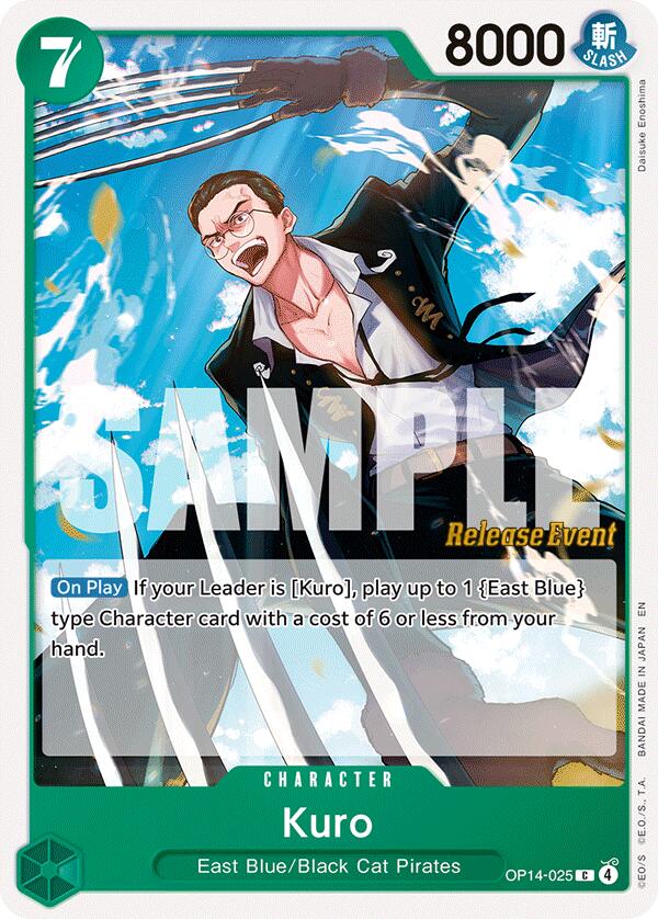 Kuro [The Azure Sea's Seven Release Event Cards]