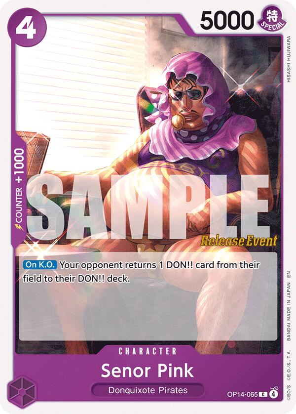 Senor Pink [The Azure Sea's Seven Release Event Cards]