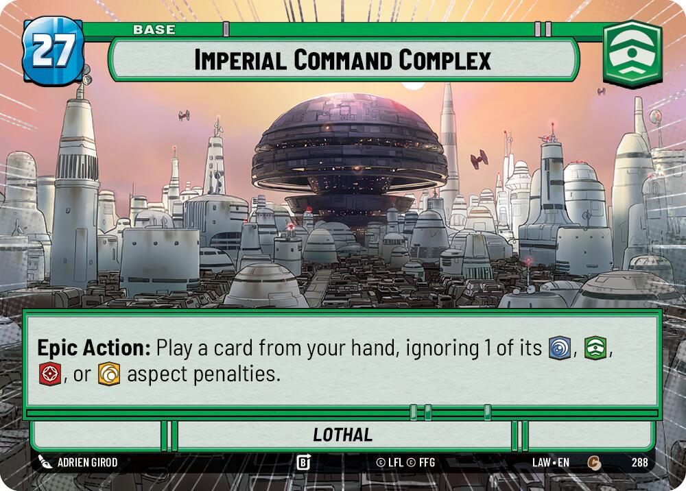 Imperial Command Complex // Shield (288 // t06) (Hyperspace) (288 // T06) [A Lawless Time]