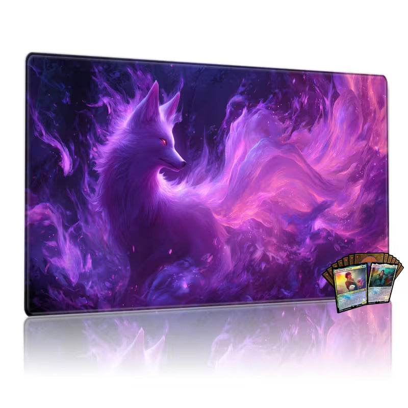 Violet Flame Fox Spirit Playmat