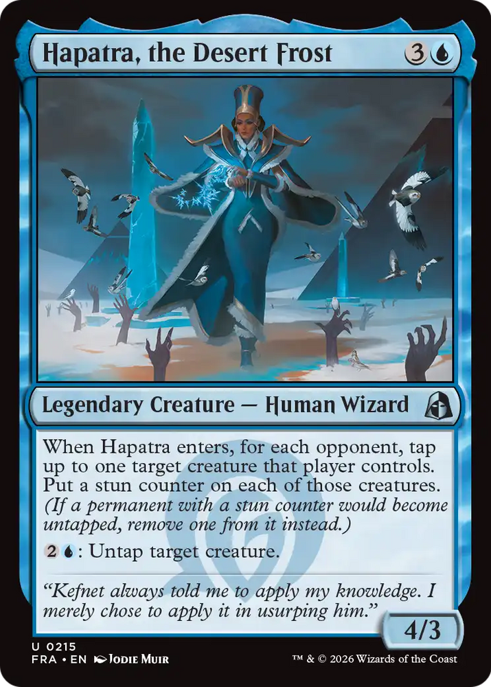 Hapatra, the Desert Frost [Reality Fracture]