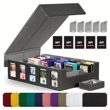Card Storage Box 5 Window display 3000+ (Deep Grey)