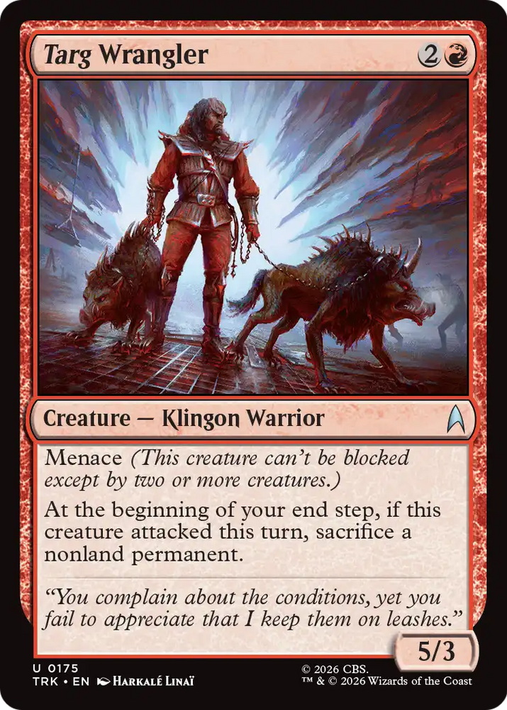 Targ Wrangler [Star Trek]