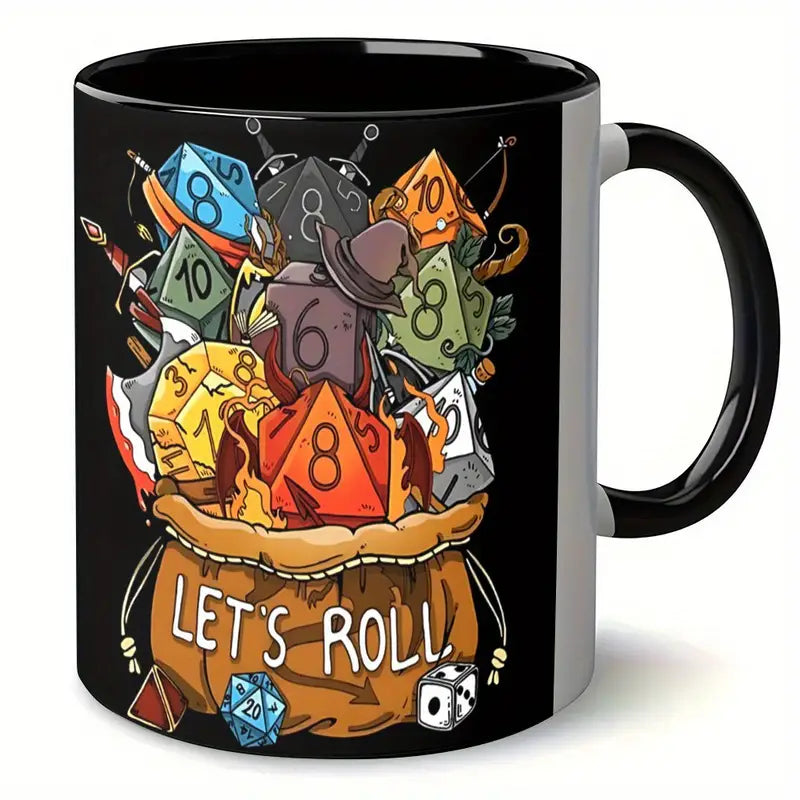 Coffee Mug (Dungeons & Dragons Design)