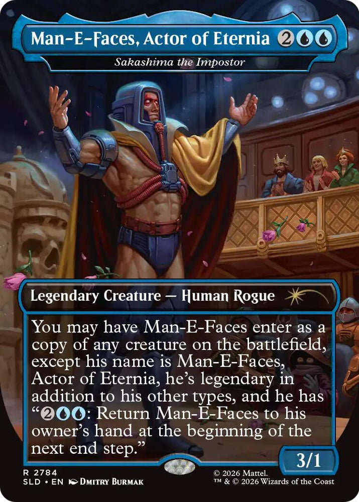 Man-E-Faces, Actor of Eternia - Sakashima the Impostor [Secret Lair Drop Series]