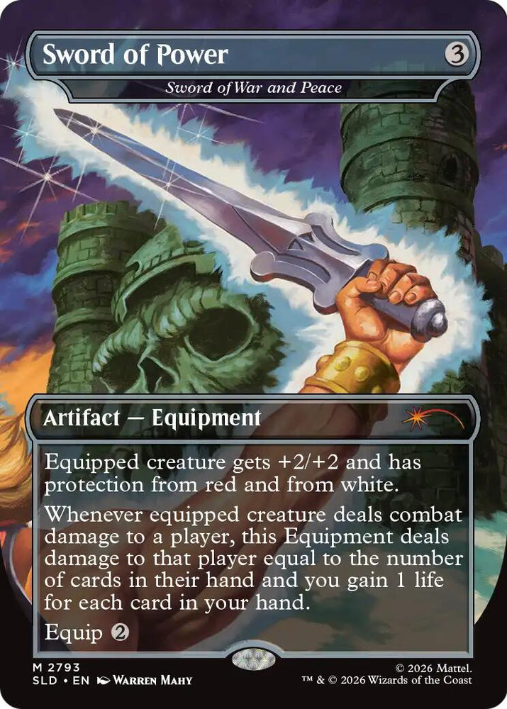 Sword of Power - Sword of War and Peace [Secret Lair Drop Series]