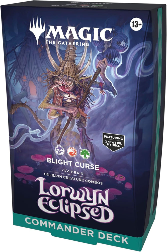 MTG Lorwyn Eclipsed Commander Deck (Blight Curse)
