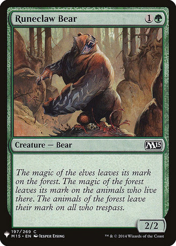 Runeclaw Bear [Mystery Booster]