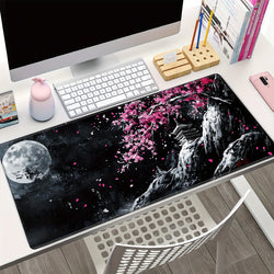 Cherry Blossom & Moon Artistic Playmat (800 x 300)