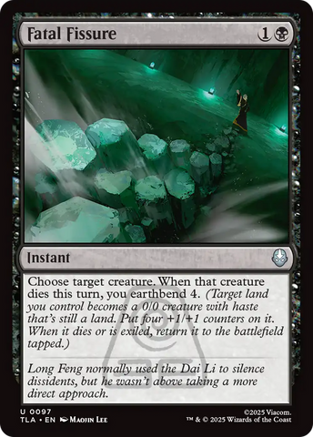 Fatal Fissure [Avatar: The Last Airbender]