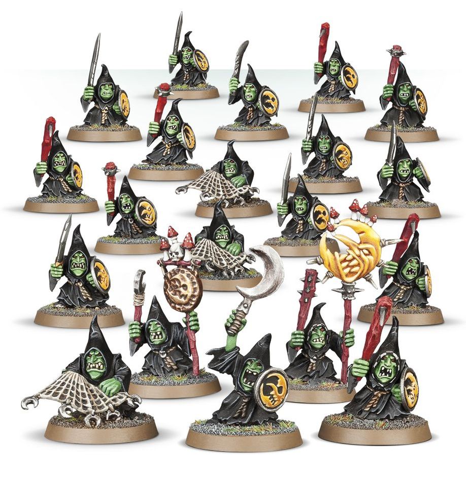 Warhammer Age of Sigmar Gloomspite Gitz Moonclan Stabbas