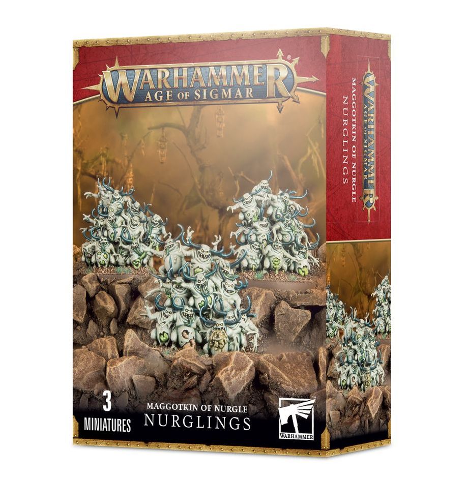 Warhammer Age of Sigmar Maggotkin of Nurgle: Maggotkin Nurglings