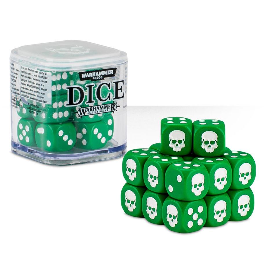 Citadel 12 mm (Green) Dice Set