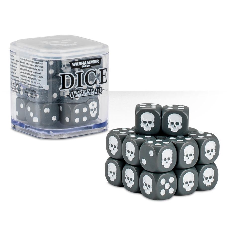 Citadel 12 mm (Grey) Dice Set