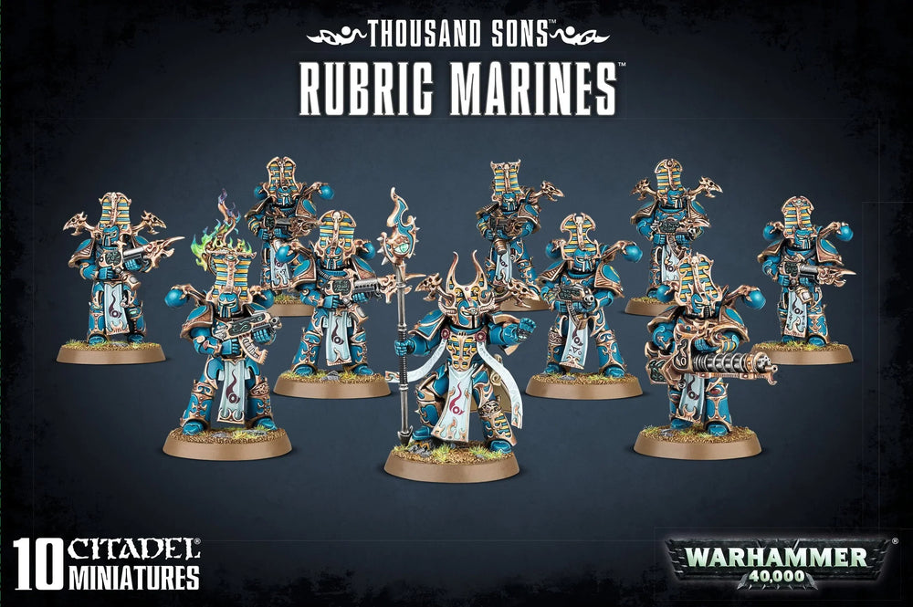 Warhammer 40k: Thousand Sons - Rubric Marines