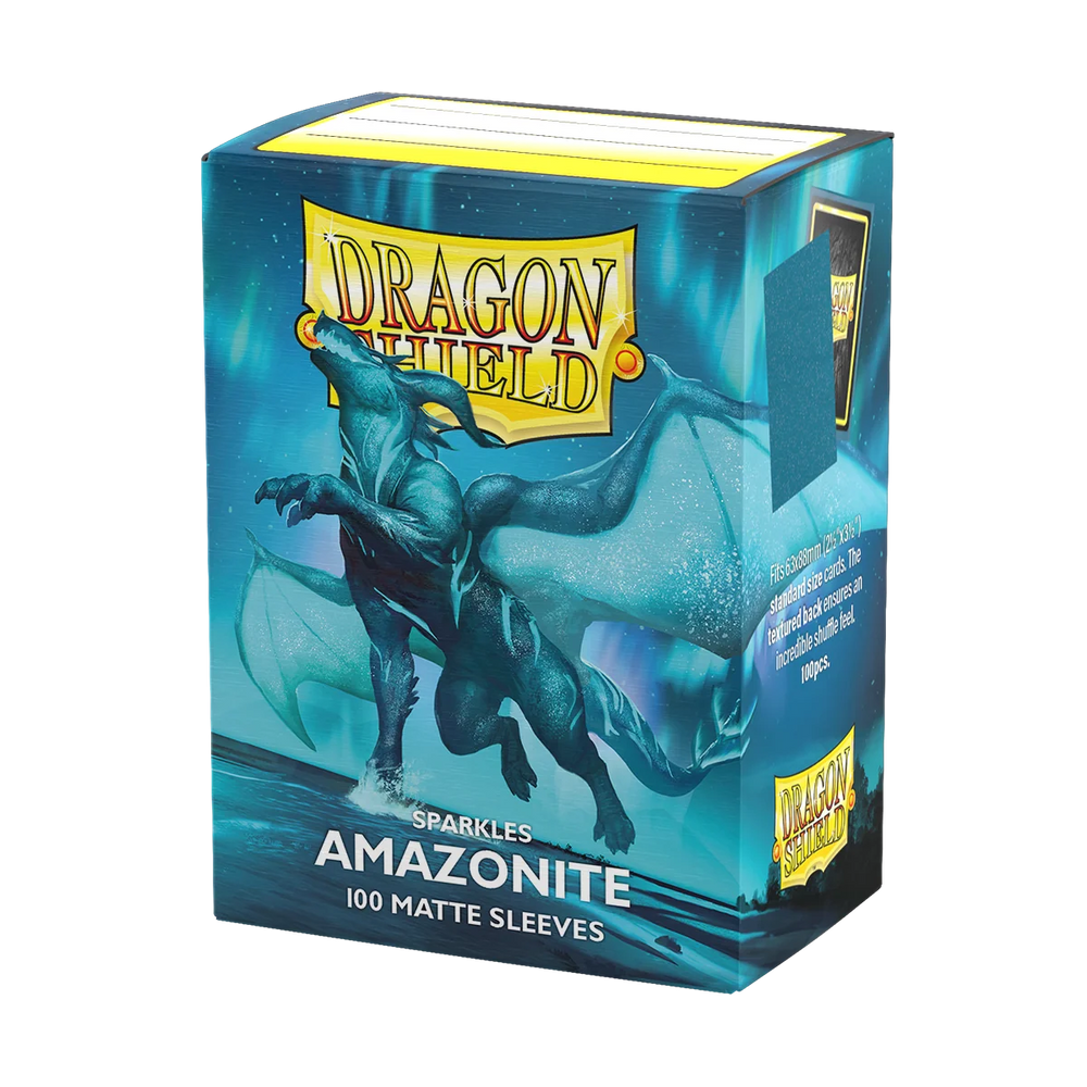 Dragon Shield Matte Sleeve - Amazonite 100ct