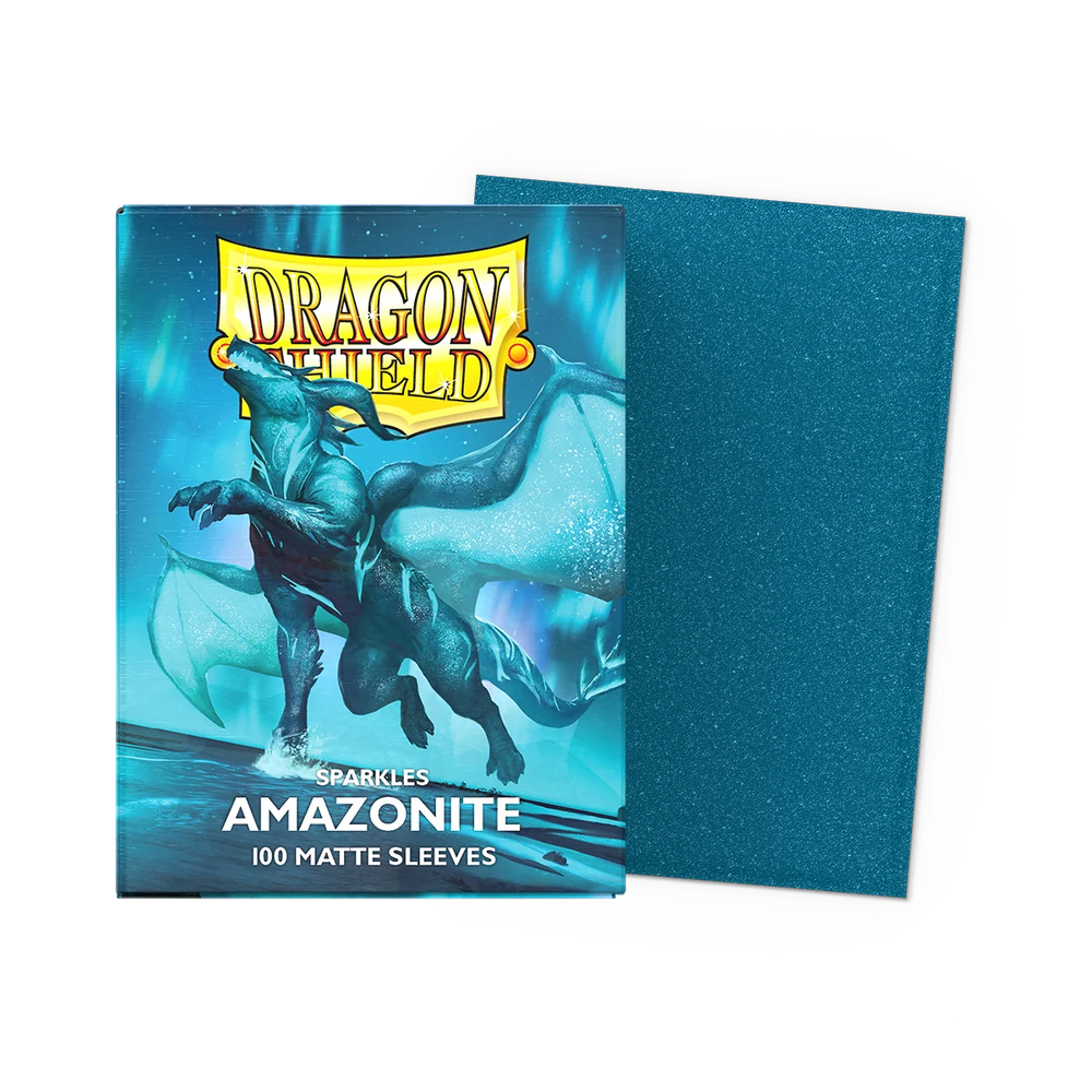 Dragon Shield Matte Sleeve - Amazonite 100ct