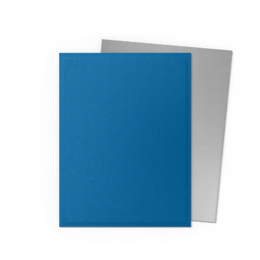 Dragon Shield Matte Dual - Cobalt & Silver - (100ct) Standard Size