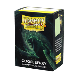 Dragon Shield Matte Dual - Gooseberry - (100ct) Standard Size