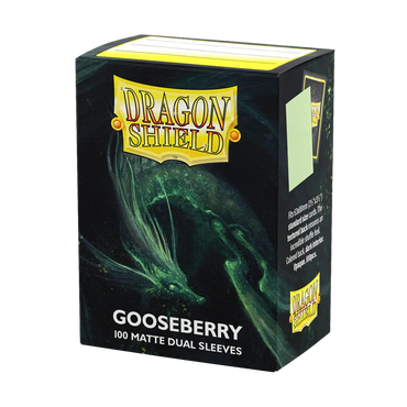 Dragon Shield Matte Dual - Gooseberry - (100ct) Standard Size