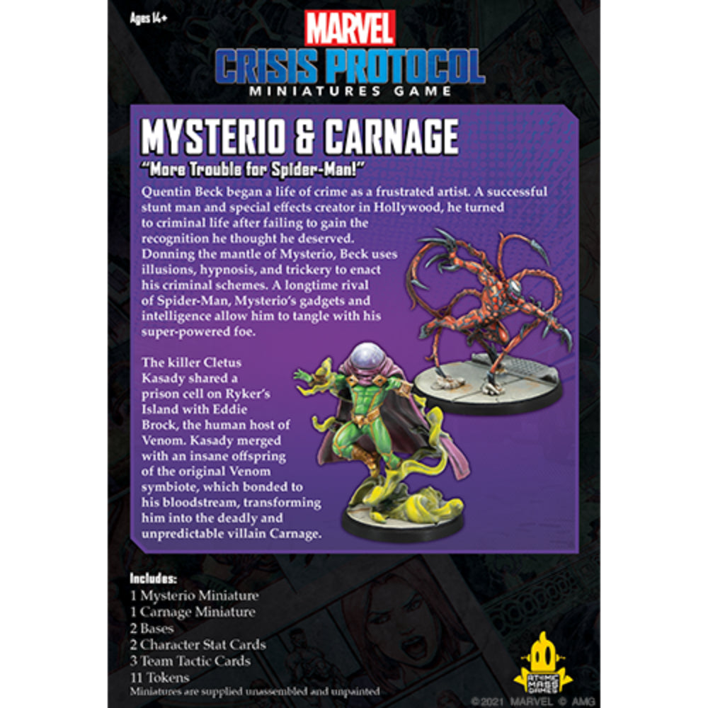 Marvel Crisis Protocol - Mysterio and Carnage