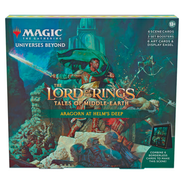 The Lord of the Rings: Tales of Middle-earth Holiday Set - Scene Box (Aragron at Helm's Deep)