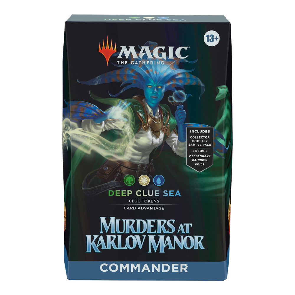 Magic: The Gathering - Murders at Karlov Manor Commander Deck  (DEEP CLUE SEA)