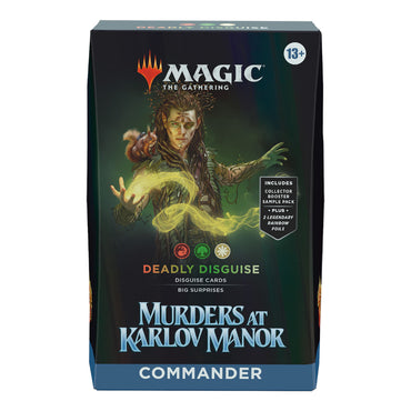 Magic: The Gathering - Murders at Karlov Manor Commander Deck  (DEADLY DISGUISE)