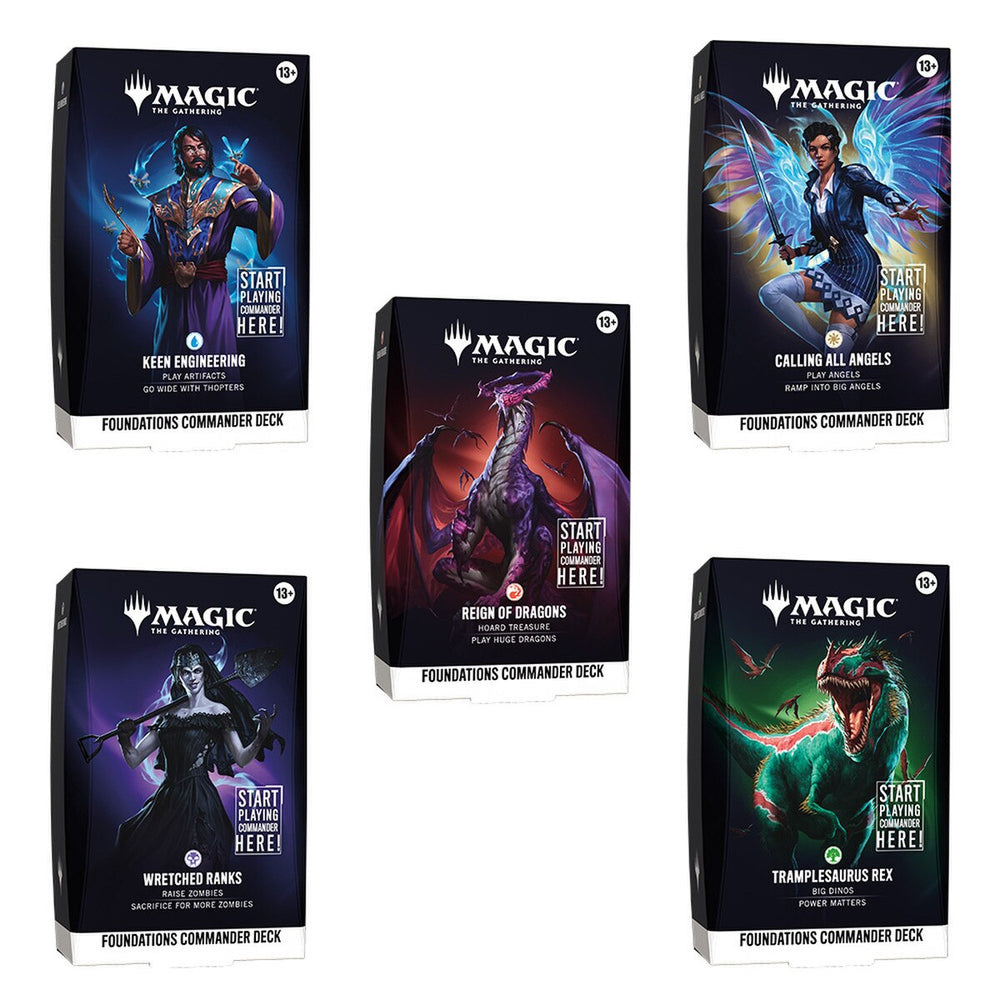 MTG Reality Fracture -Starter Commander (Bundle of 5)