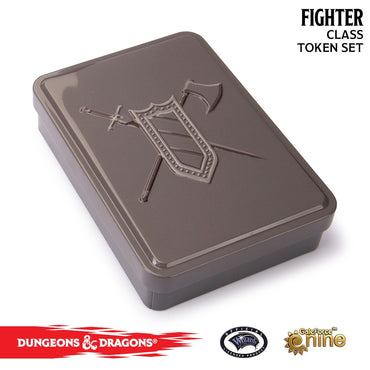 D&D Spellcard Tins - Fighter Token Set