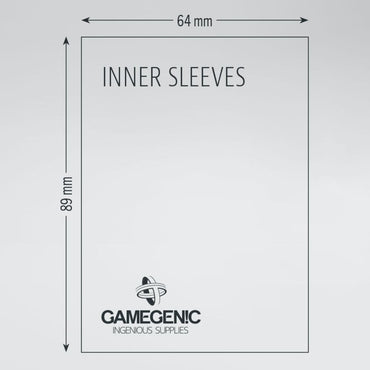 Gamegenic Inner Sleeves (100)