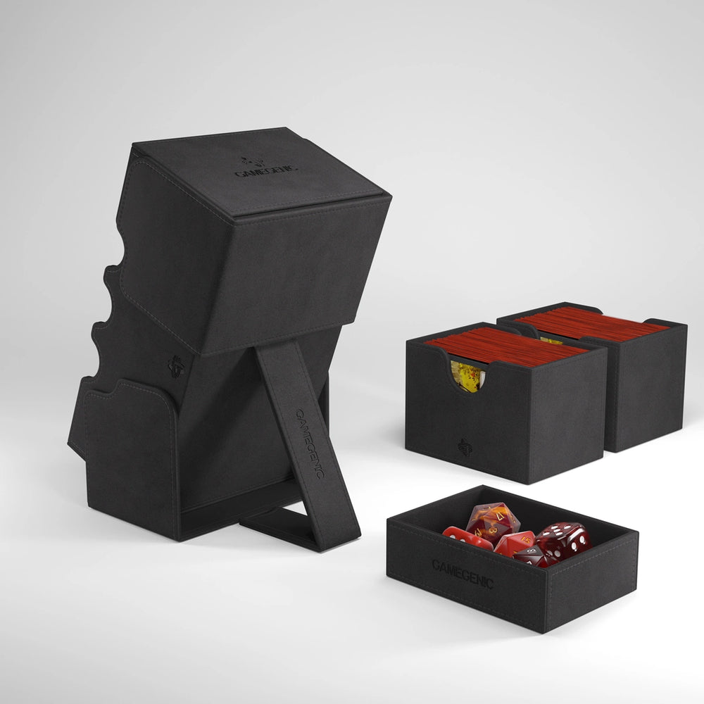 GameGenic - Stronghold Deck Box 200+ XL (Black)