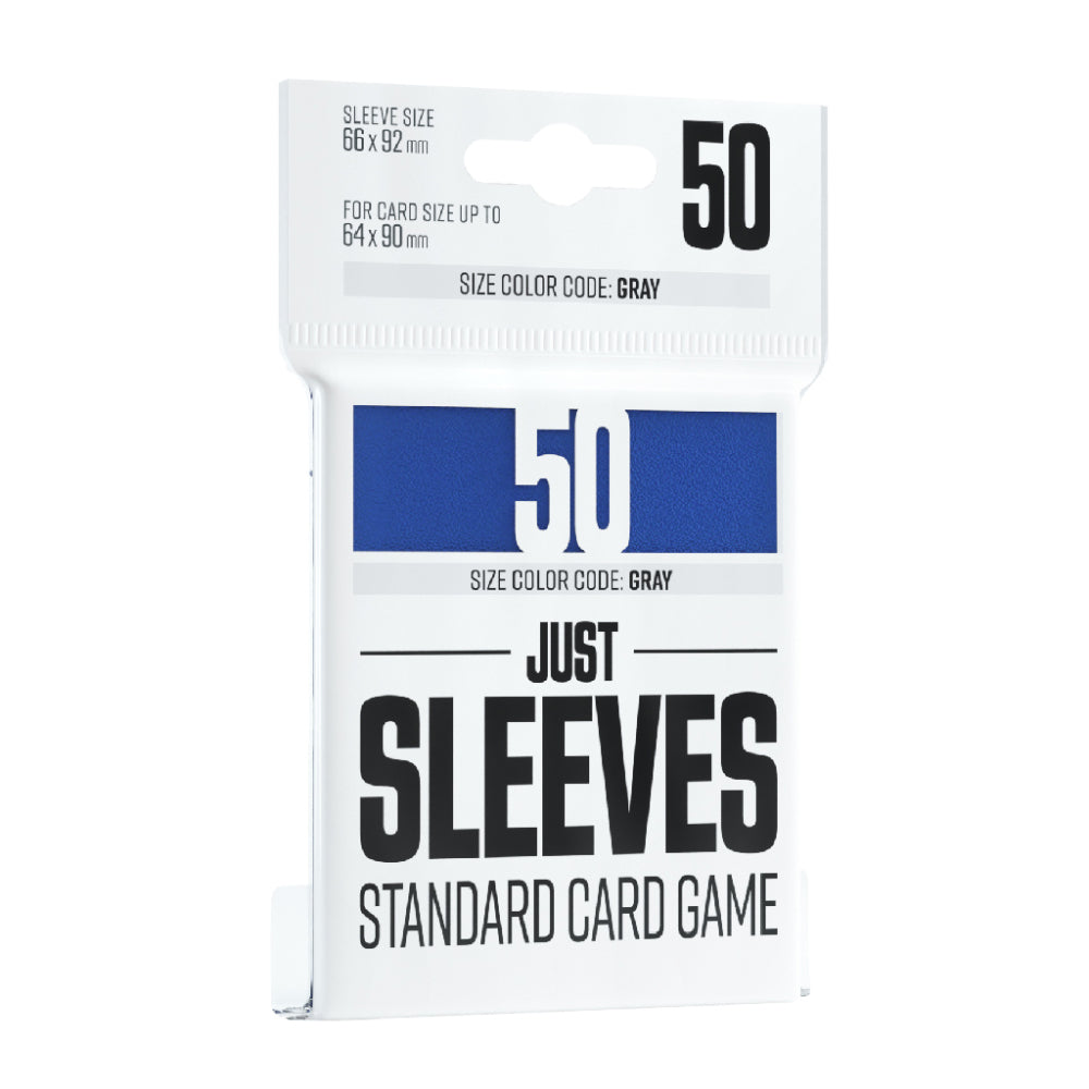 Just Sleeves - Standard Sleeves: Blue (50)