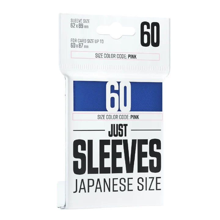 Just Sleeves - Japanese Sleeves 62 x 89 mm 60 (Blue)