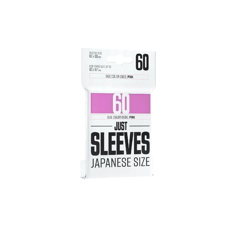 Just Sleeves - Japanese Sleeves 62 x 89 mm 60 (PINK)