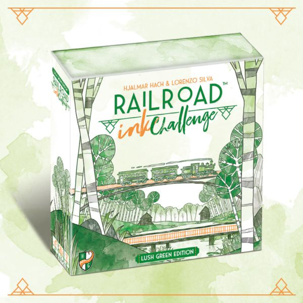 Railroad Ink Challenge: Lush Green Edition