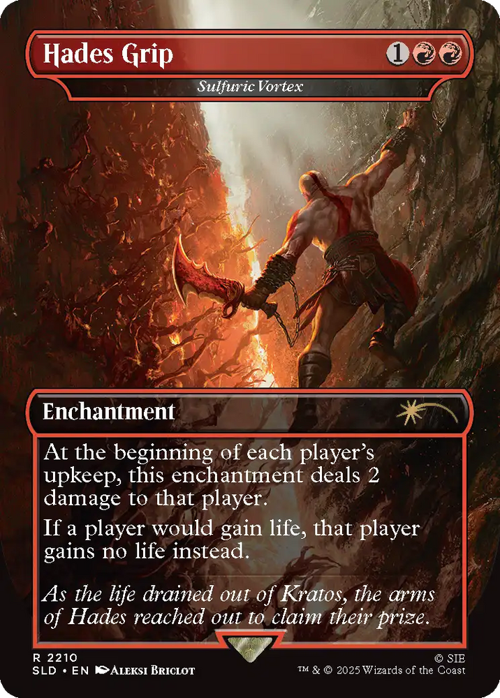 MTG Secret Lair x Playstation: God of War: Greek