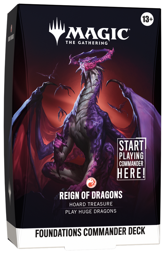 MTG Reality Fracture -Starter Commander (Reign of Dragons)