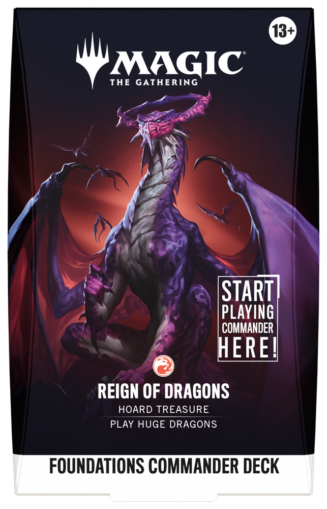 MTG Reality Fracture -Starter Commander (Reign of Dragons)