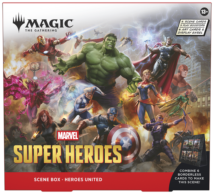 MTG Marvel Super Heroes: Scene Box (Heroes United)