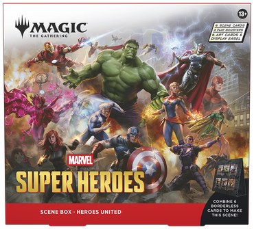 MTG Marvel Super Heroes: Scene Box (Heroes United)