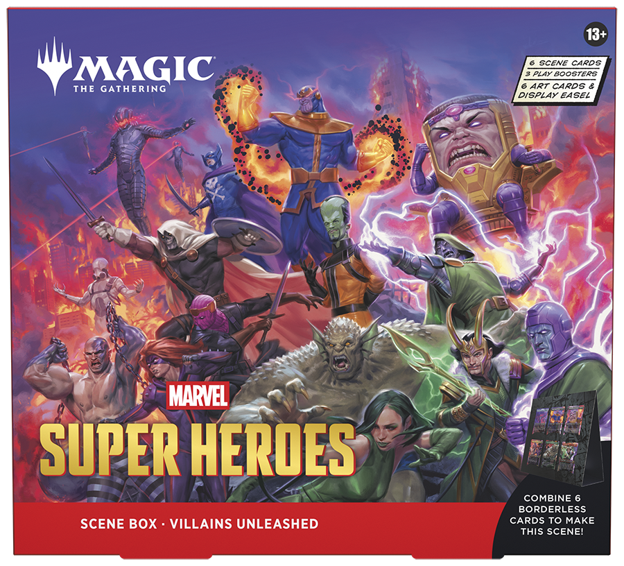 MTG Marvel Super Heroes: Scene Box (Villans unleashed)