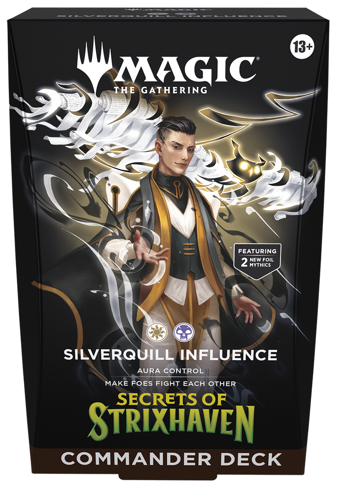 MTG Secrets of Strixhaven Commander Deck (Silverquill Influence)