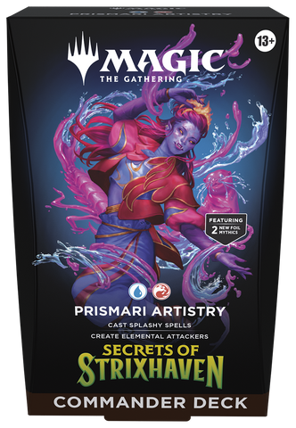 MTG Secrets of Strixhaven Commander Deck (Prismari Artistry)