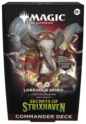 MTG Secrets of Strixhaven Commander Deck (Lorehold Spirit)