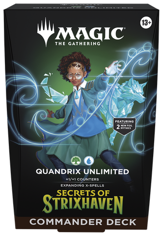 MTG Secrets of Strixhaven Commander Deck (Quandrix Unlimited)