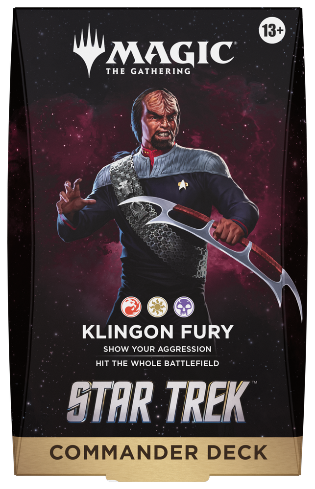 MTG Star Trek - Commander Deck (Klingon Fury)